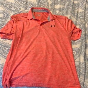 Men’s under armour heat gear golf shirt